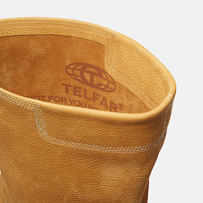 Timberland x Telfar Mid Premium PullOn Boot in Yellow TBL Yellow ALT10