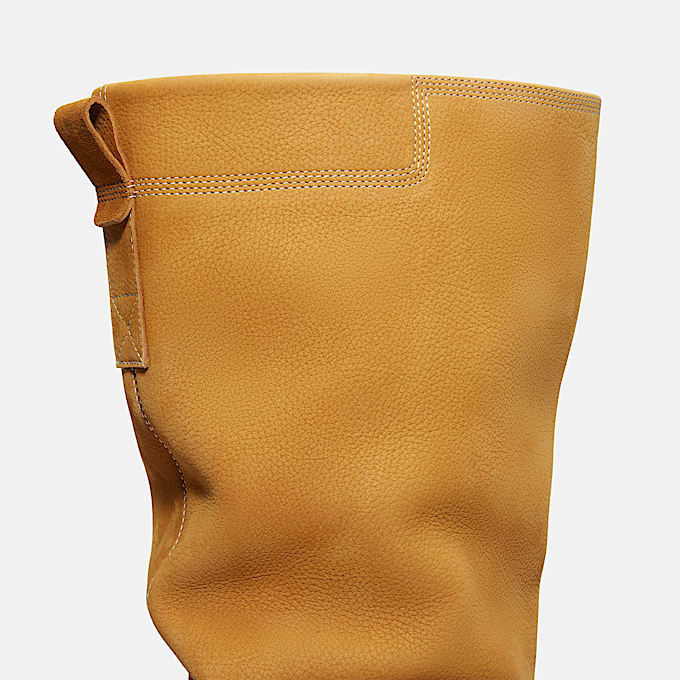 Timberland x Telfar Tall Premium PullOn Boot in Yellow TBL Yellow ALT8