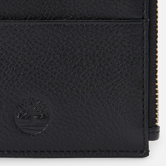 Timberland® Tuckerman Leather Card Holder for Women in Black