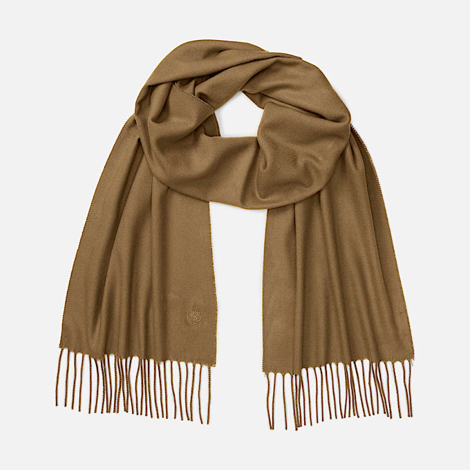 Solid Woven Scarf in Yellow TBL Yellow HERO