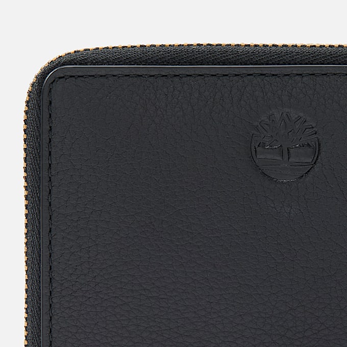 Tuckerman Brieftasche mit Reiverschluss und Mnzfach Schwarz TBL Schwarz ALT2