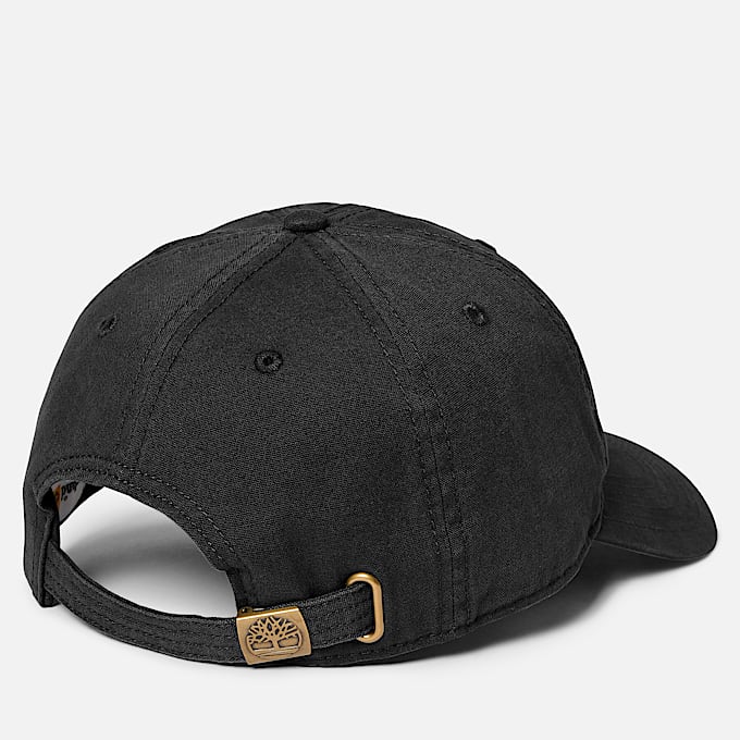 Cooper Hill Baseballpet met borduursel voor heren in Zwart TBL zwart ALT1