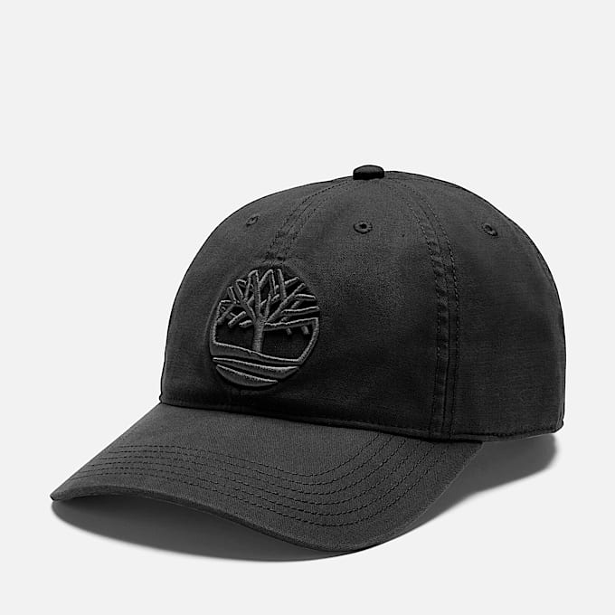 Gorra de béisbol bordada Soundview en negro - 1