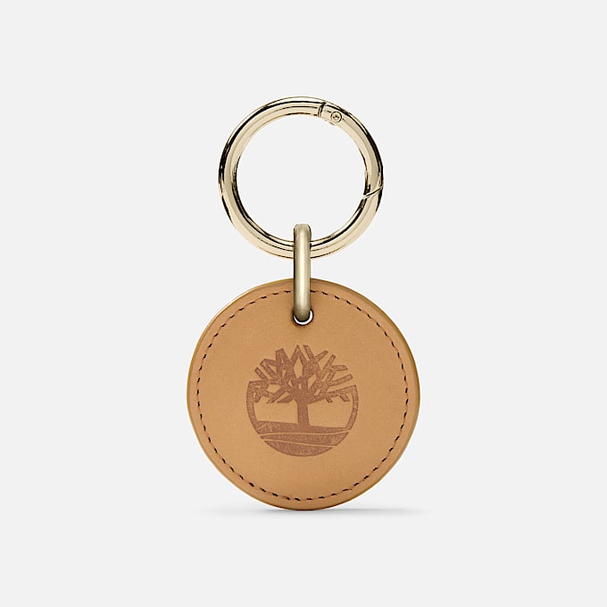 Trifold-Brieftasche mit Anhänger in Gelb