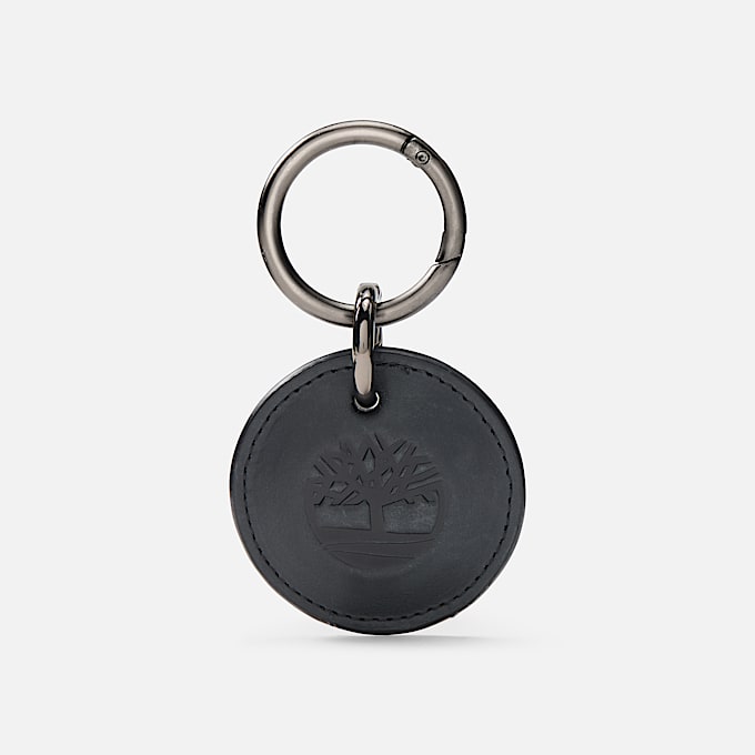 Pochette Portamonete Portachiavi 2 Vani Zip In Pelle Nero | Acciaio