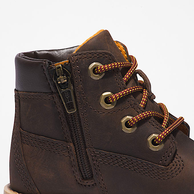 Pokey Pine Boot mit seitlichem Reiverschluss fr Kleinkinder in Dunkelbraun TBL Braun ALT6