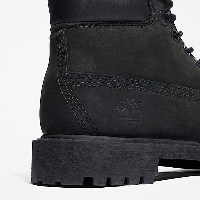 Timberland Premium 6Inch Waterproof Boot fr barn i svart TBL Svart ALT6