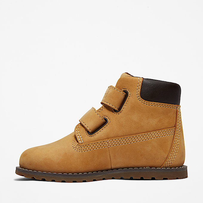 Pokey Pine HookandLoop Boot fr barn i gul TBL Gul ALT5