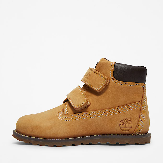 Pokey Pine HookandLoop Boot fr barn i gul TBL Gul ALT7