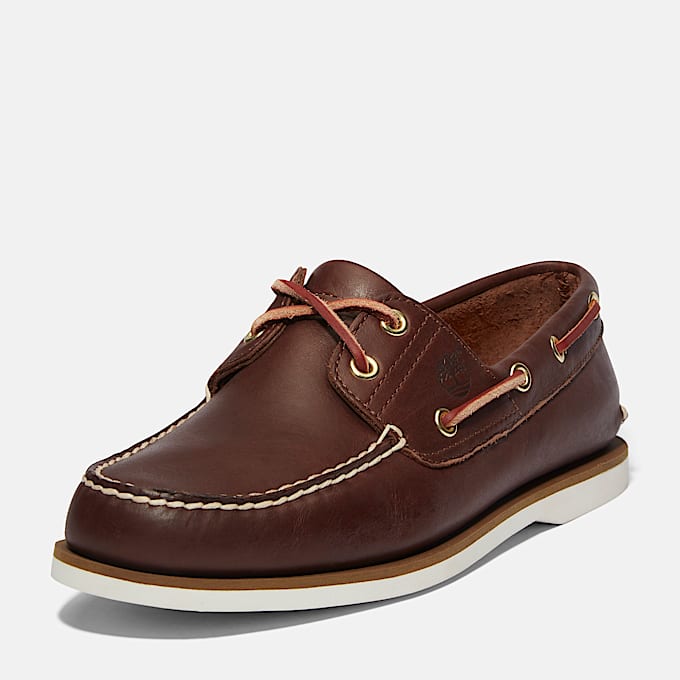 Classic 2Eye Boat Shoe for Men in Brown TBL Brown ALT8
