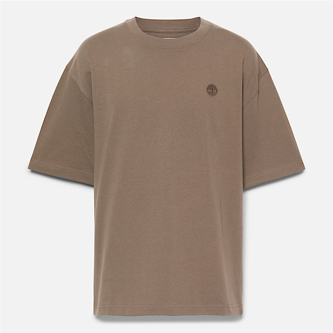 Dunstan River ShortSleeve TShirt for Men in Brown TBL Brown ALT10