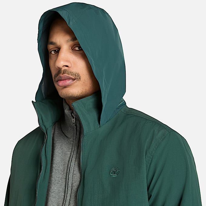 Waterproof Sailor Bomber for Men in Dark Green TBL Green ALT2