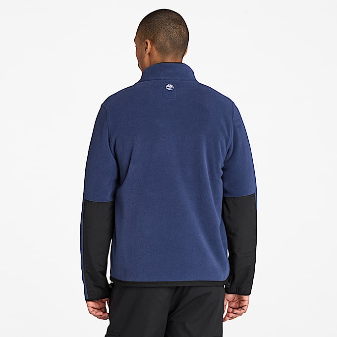 Sherburne Polartec Fleece Jacket for Men in Dark Blue TBL Blue ALT9