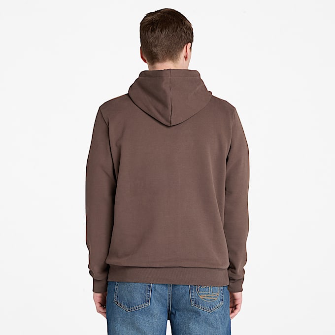 Sweat  capuche Hampton pour homme en marron TBL marron ALT9