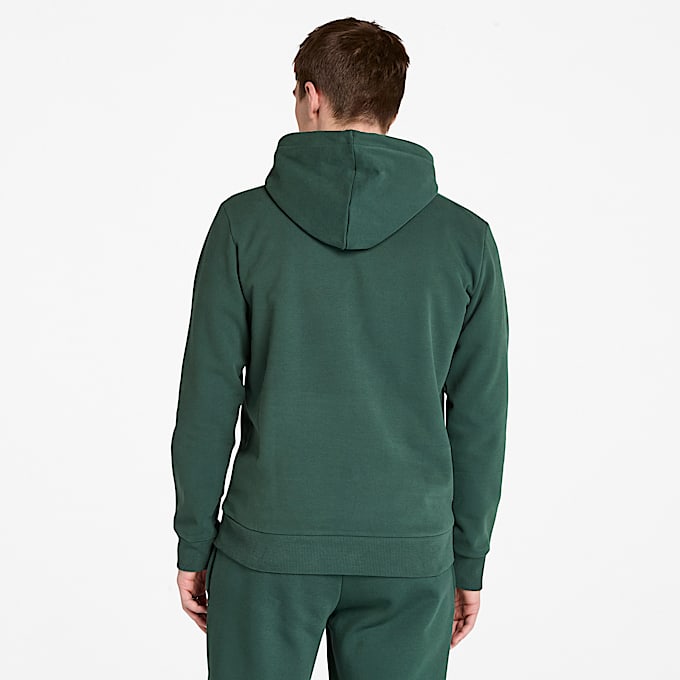 Felpa con Cappuccio Hampton da Uomo in verde scuro