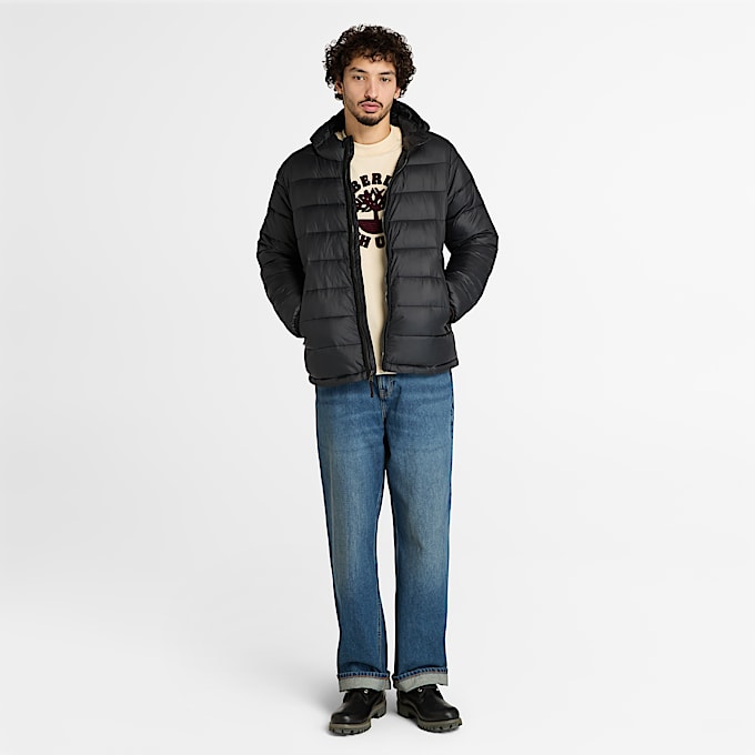 Kurzrmeliges TShirt mit Weihnachtsgrafik vorne fr Herren in Beige TBL Beige ALT1