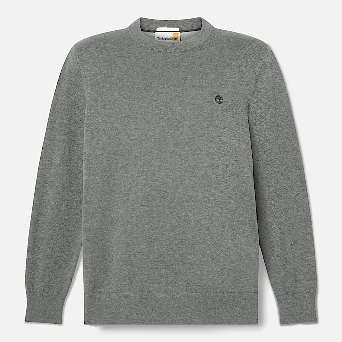 Williams River Cotton Jumper fr herr i gr TBL Gr ALT10