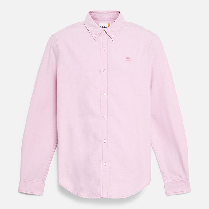 Oxford Striped Shirt for Men in Pink TBL Pink ALT10