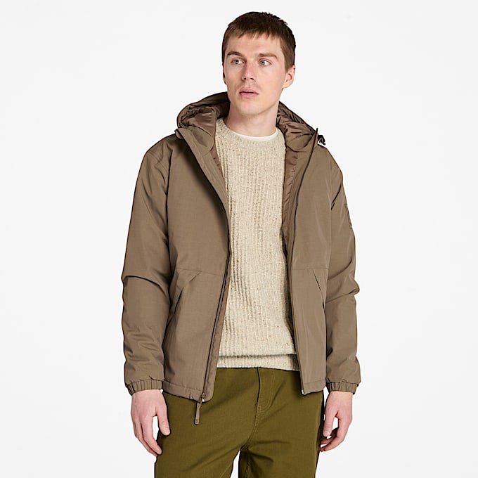 Winnick Waterproof Insulated Jacket for Men in Brown TBL Brown HERO