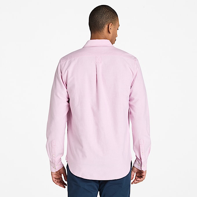 Oxford Striped Shirt for Men in Pink TBL Pink ALT9