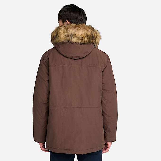 Scar Ridge Waterproof Parka fr herr i brun TBL Brun ALT9