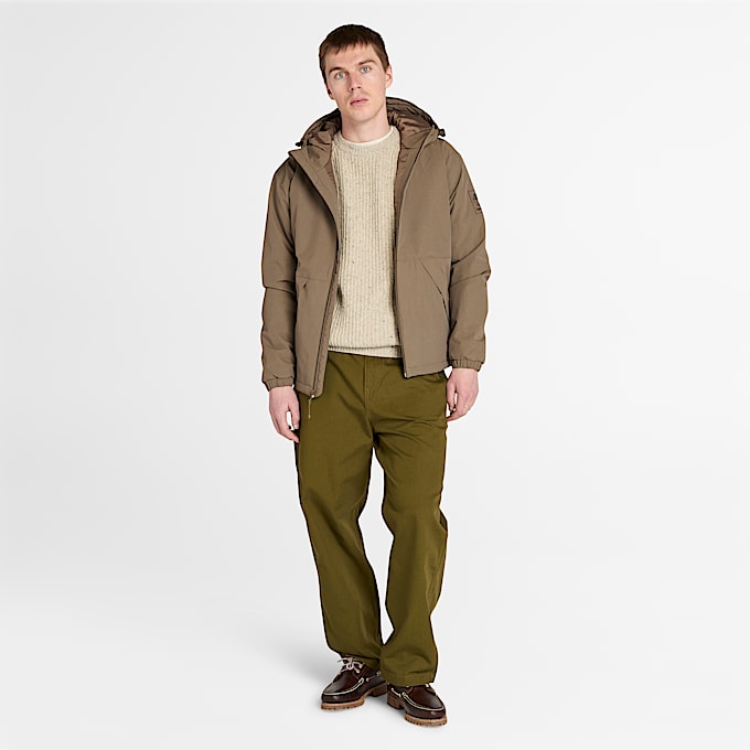 Winnick Waterproof Insulated Jacket for Men in Brown TBL Brown ALT1