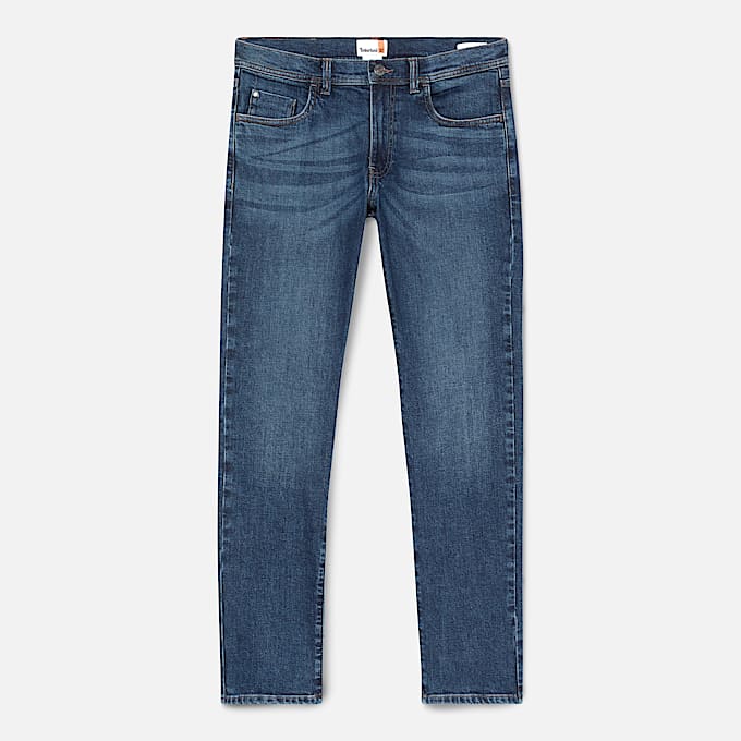 Schmale StretchJeans fr Herren in Blau TBL Blau ALT10