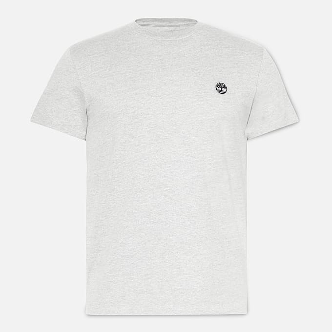 Dunstan River Short-Sleeve T-Shirt for Men in Dark Grey