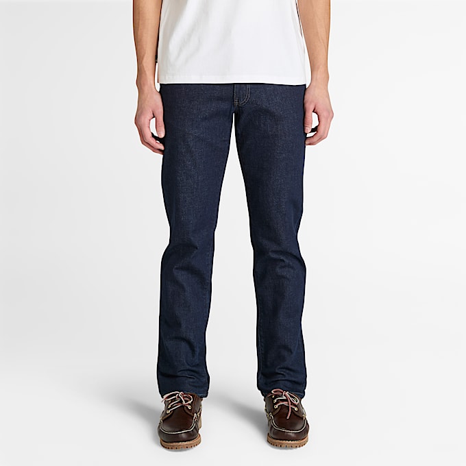 Schmale StretchJeans fr Herren in Blau TBL Blau HERO
