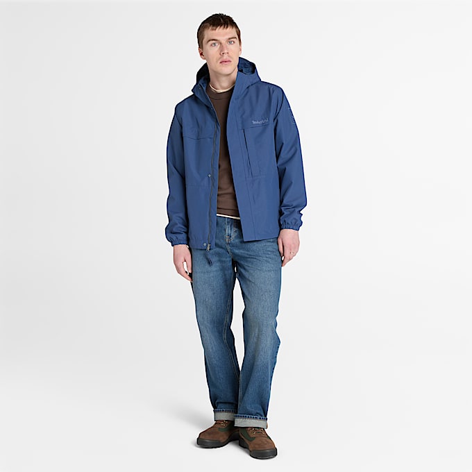 Benton Waterproof Shell Jacket fr herr i mrkbl TBL Bl ALT1