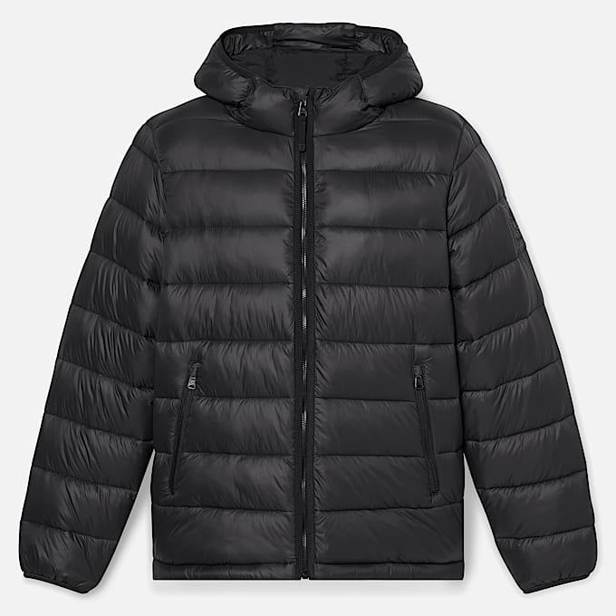 Piumino Idrorepellente e Resistente Garfield da Uomo in colore nero