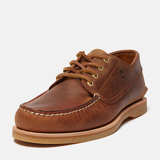 Crafted Boat Shoe for Men in Brown TBL Brown ALT9