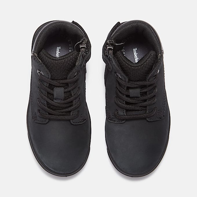 Seneca Bay Sneaker mit Klettverschluss zum Schnüren für Kleinkinder in Schwarz