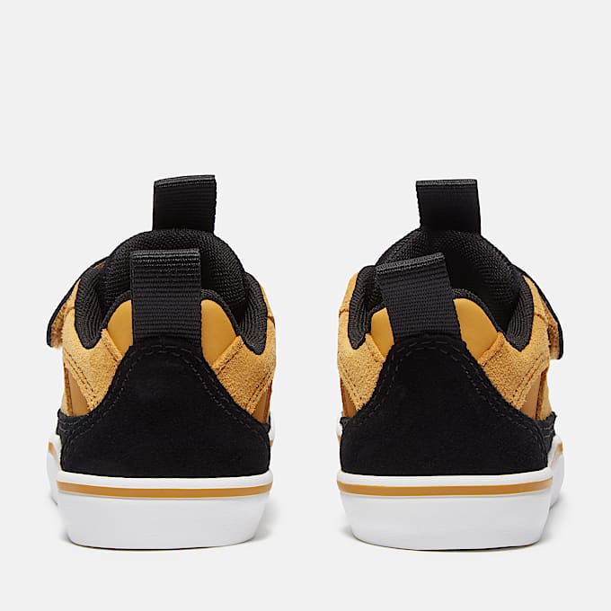 Stone Jump Sneaker mit Klettverschluss fr Kleinkinder in GelbBraun TBL Gelb ALT5