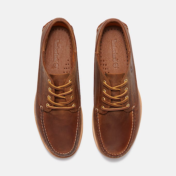 Crafted Boat Shoe for Men in Brown TBL Brown ALT2