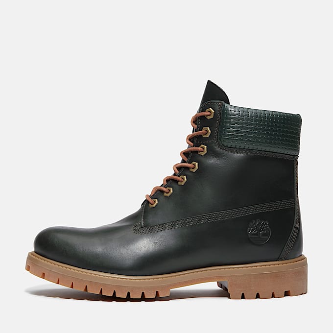 Timberland Premium 6Inch Waterproof Boot fr herr i mrkgrn TBL Grn ALT8