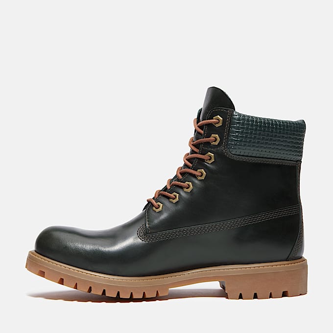 Timberland Premium 6Inch Waterproof Boot fr herr i mrkgrn TBL Grn ALT6