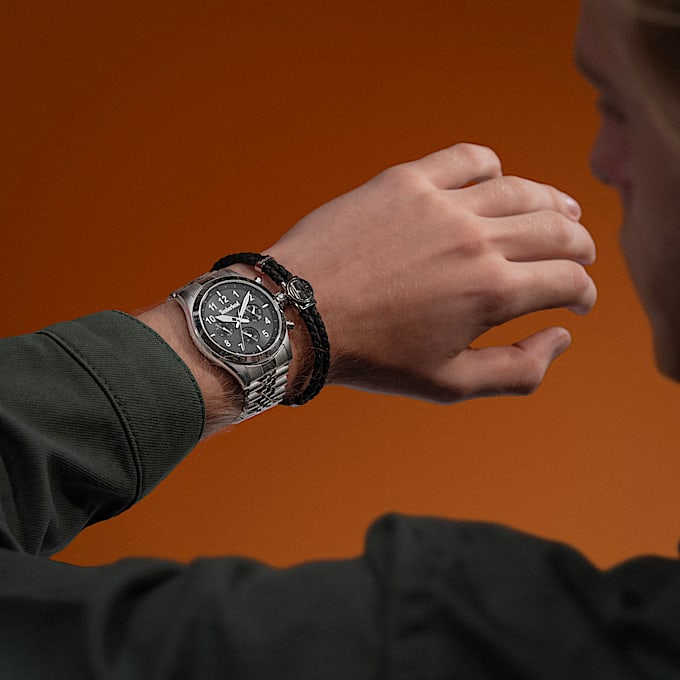 Orologio con Cinturino in Acciaio Inossidabile Ashmont da Uomo