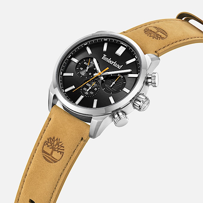 Orologio con Cinturino in Pelle Henniker II da Uomo