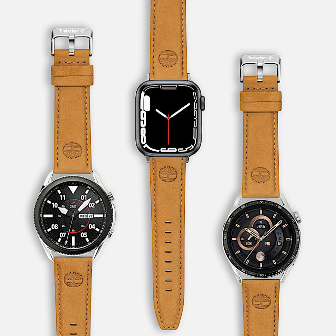 Wheat Leather Strap for Men TBL Yellow ALT5