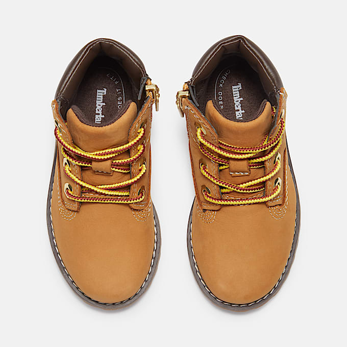 Pokey Pine Boot mit seitlichem Reiverschluss fr Kleinkinder in Gelb TBL Gelb ALT2