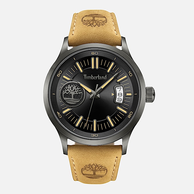 Trumbull Horloge met leren bandje voor heren TBL No Color HERO