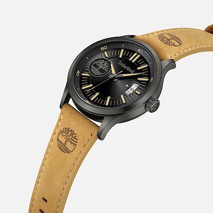 Orologio con Cinturino in Pelle Trumbull da Uomo