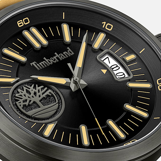 Orologio con Cinturino in Pelle Trumbull da Uomo