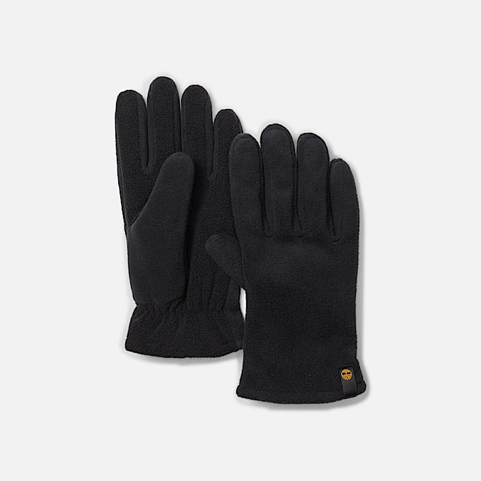 Fleece Lined Glove in Black - 1