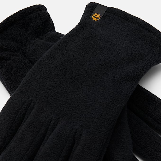 Fleece Lined Glove in Black