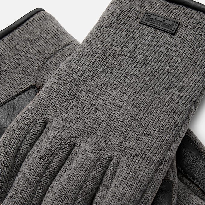 Sweater Strickhandschuhe in Dunkelgrau