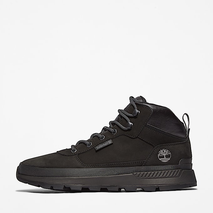 Field Trekker Halfhoge Sneaker voor heren in Zwart