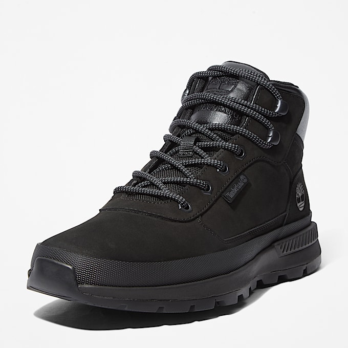 Field Trekker Halfhoge Sneaker voor heren in Zwart