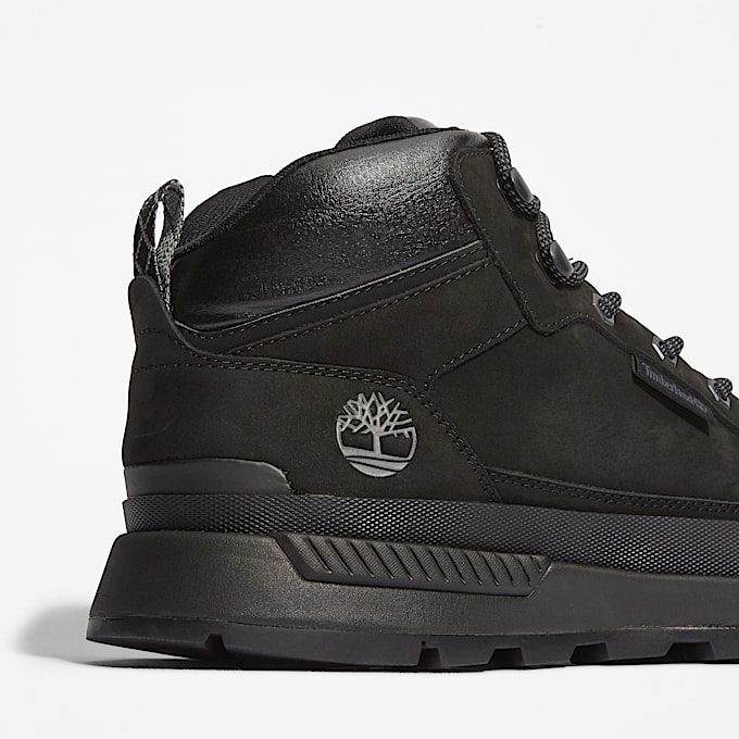 Field Trekker Halfhoge Sneaker voor heren in Zwart